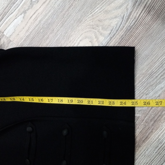 Italian Pavilian Wool Classic Black Women's Jacket - Picture 12 of 14